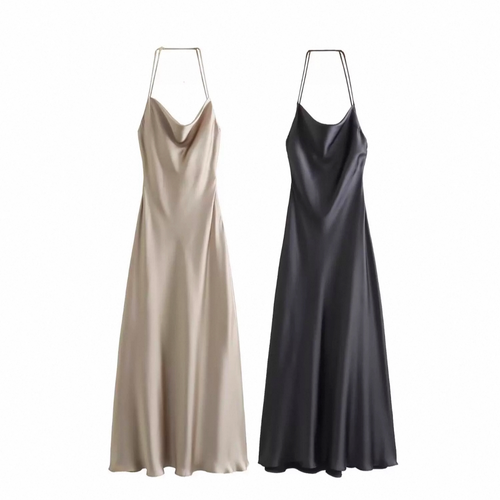 Satin Elegance Gown