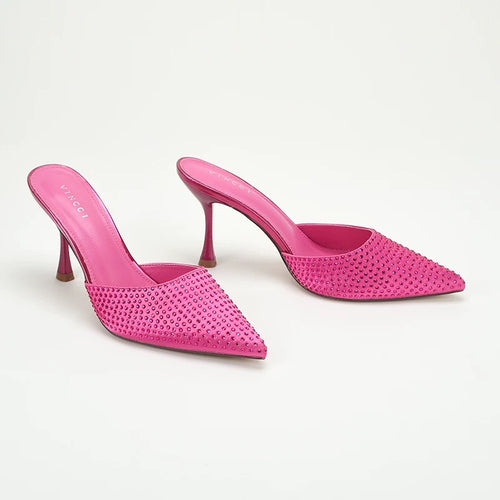 Pink Diamond Mules