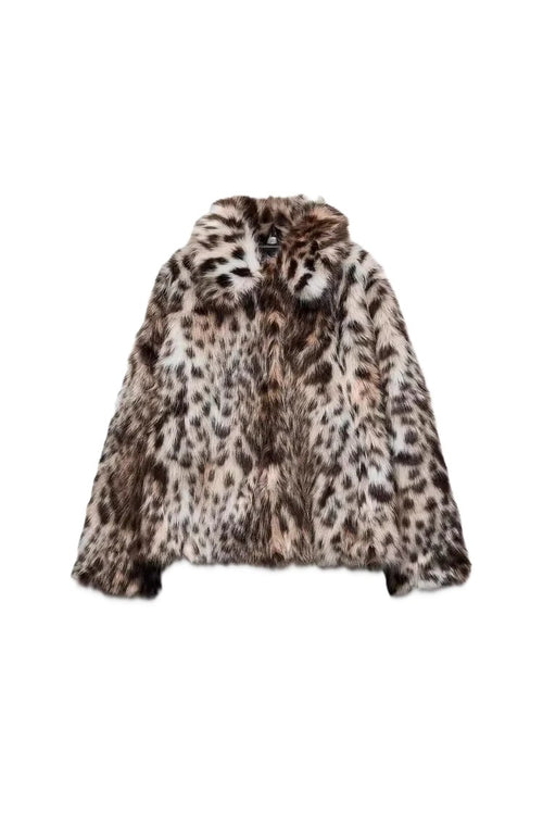Virale Leopard Noir Jacke