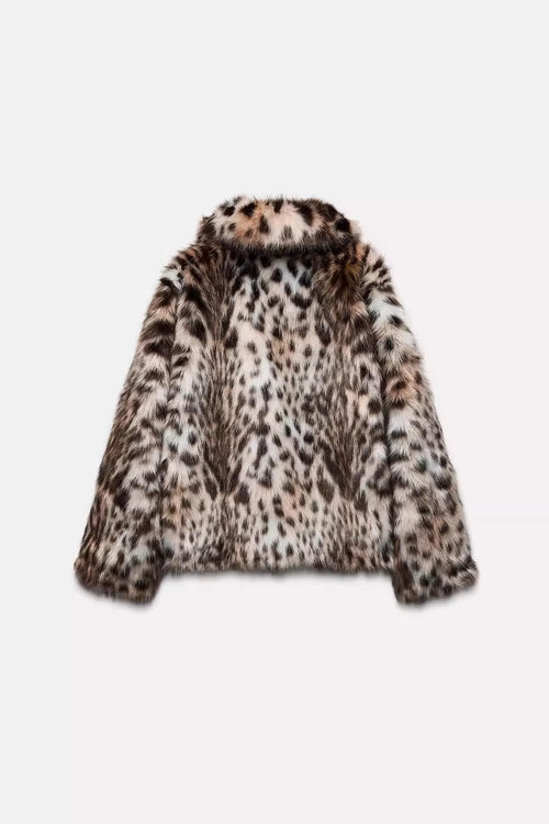Virale Leopard Noir Jacke