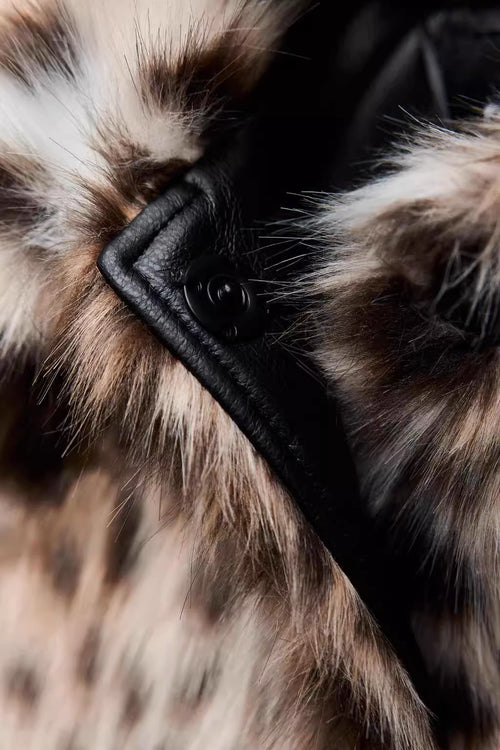 Virale Leopard Noir Jacke