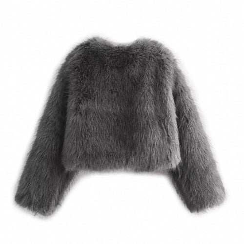 Lumière Luxe Furry Hoodie