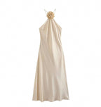Rose Halter Gown