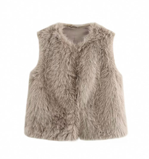 Luxe Faux Fur Vest