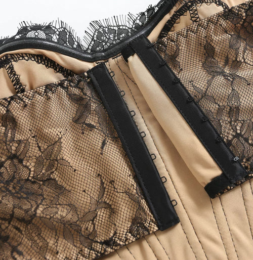 Midnight Lace Corset
