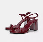 Ruby Elegance Heels