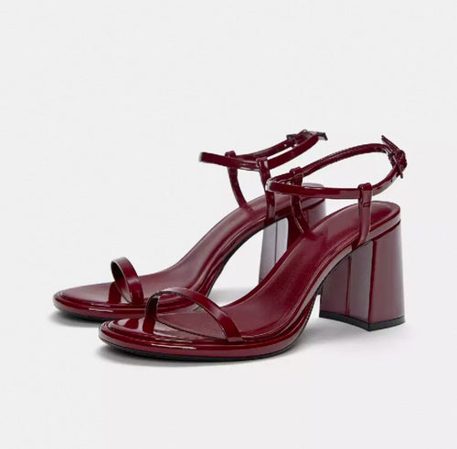 Ruby Elegance Heels