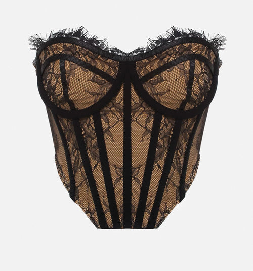 Midnight Lace Corset