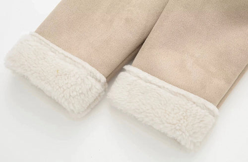 Soft Shearling Aviator Jacket