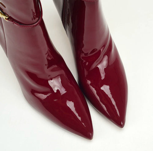 Crimson Luxe Boots