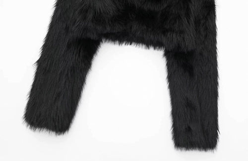 Midnight Luxe Fur Bolero