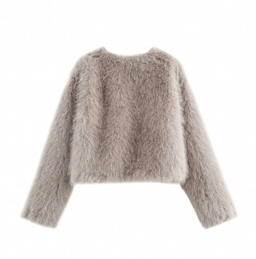 Lumière Luxe Furry Hoodie
