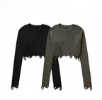 Edge Knit Crop