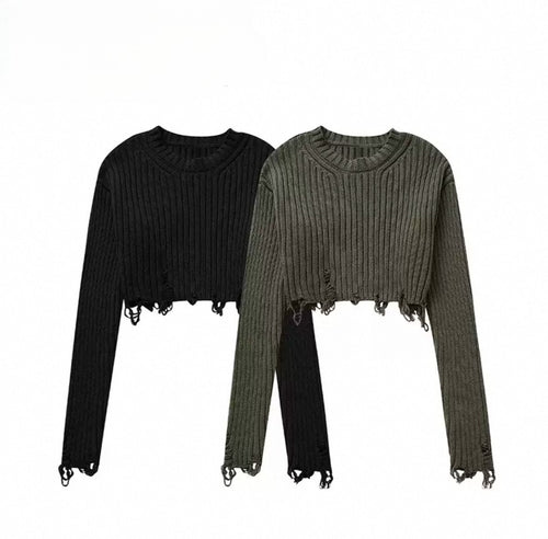 Edge Knit Crop