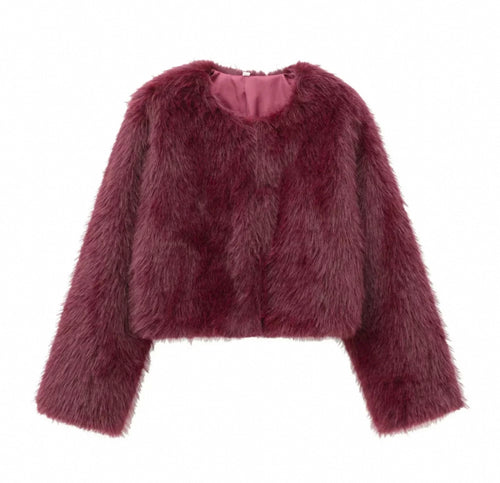 Lumière Luxe Furry Hoodie