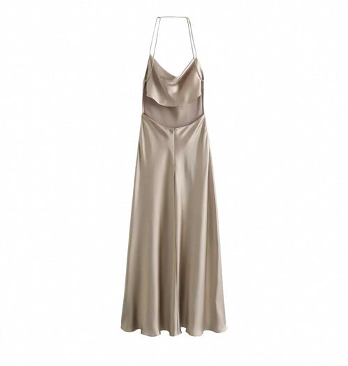 Satin Elegance Gown