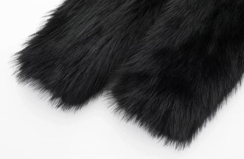 Midnight Luxe Fur Bolero