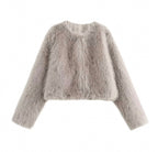 Lumière Luxe Furry Hoodie