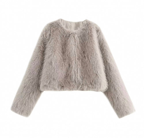 Lumière Luxe Furry Hoodie
