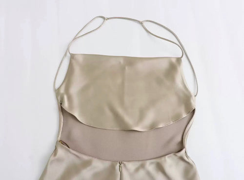 Satin Elegance Gown