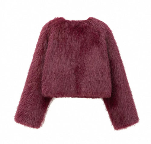 Lumière Luxe Furry Hoodie