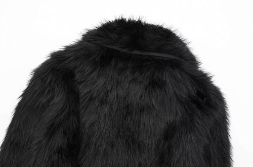 Midnight Luxe Fur Bolero
