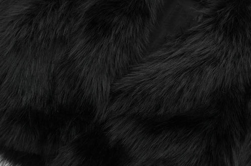 Midnight Luxe Fur Bolero