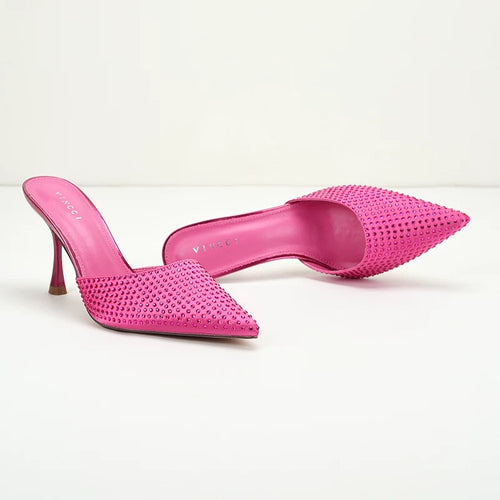 Pink Diamond Mules