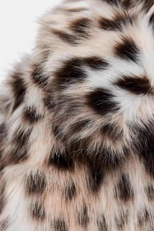 Virale Leopard Noir Jacke