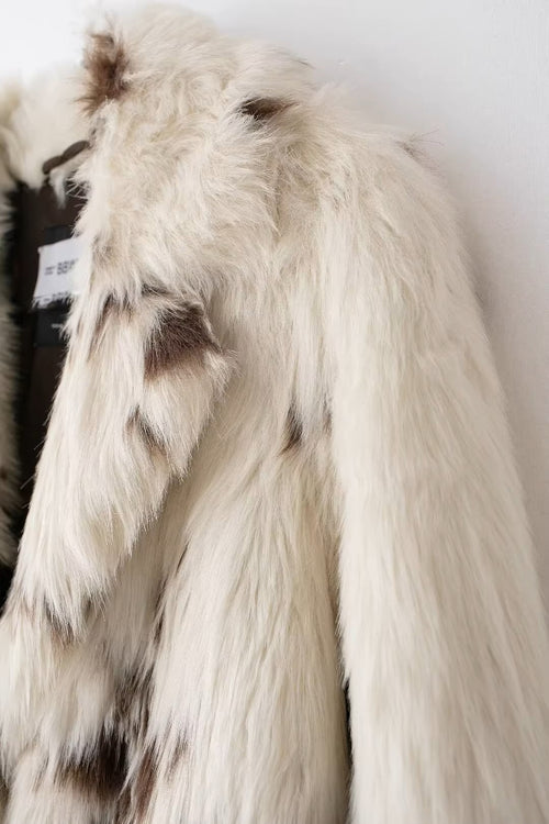 Cowhide Elegance Coat