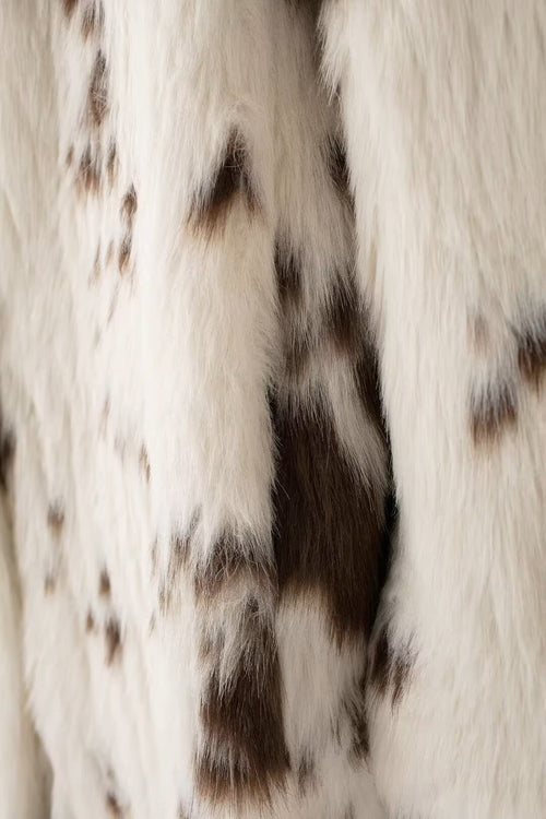 Cowhide Elegance Coat